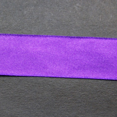 Лента атласная темно-фиолетовая, 25мм х 22м