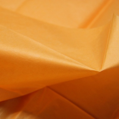 Бумага упаковочная тишью, оранжевая, в листах 76 х 50см х 10шт