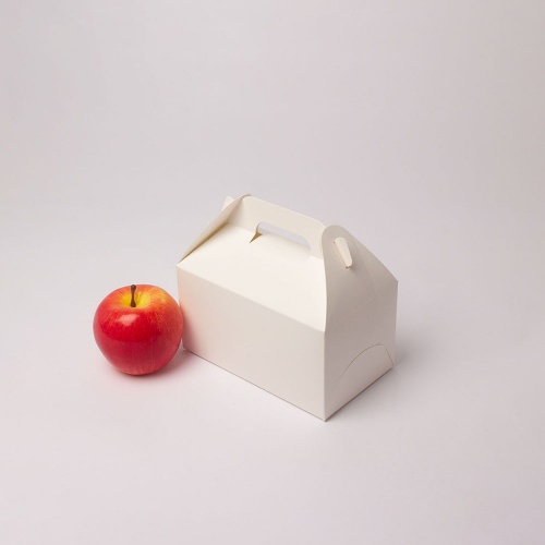 Коробочка 17x9x10 для выпечки / сладостей / суши, белый.