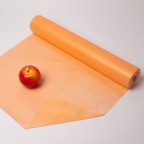 Бумага упаковочная тишью, персиковая, в рулонах 50 х 143 м