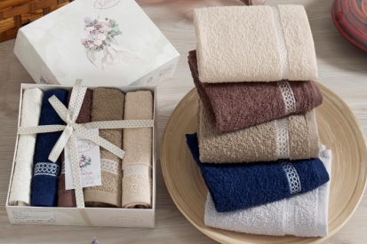 Как упаковать полотенце в подарок