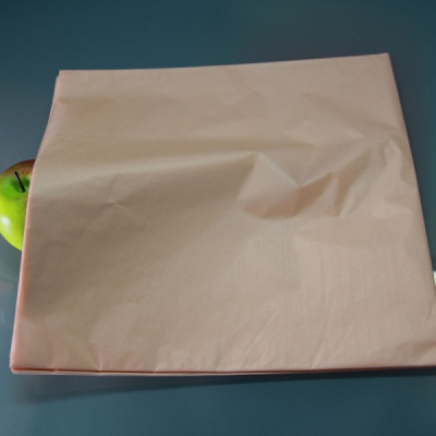 Бумага упаковочная тишью, персиковый, в листах 70 х 100см х 10шт