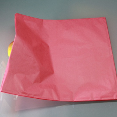 Бумага упаковочная тишью, красный, в листах 70 х 100см х 10шт