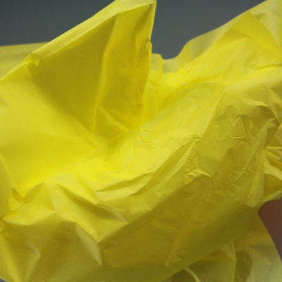 Бумага упаковочная тишью, желтый, в листах 70 х 100см х 10шт