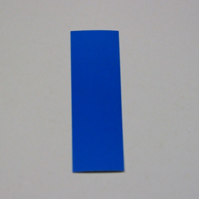 Наклейки 9х3, цвет - синий, материал - самоклейка, ламинация - матовая, фото 2 
