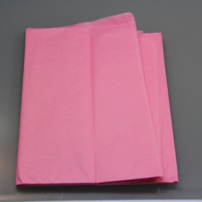Упаковочная бумага 76х50, цвет - розовый, материал - папиросная бумага, ламинация - без ламинации, фото 1 (вид спереди)