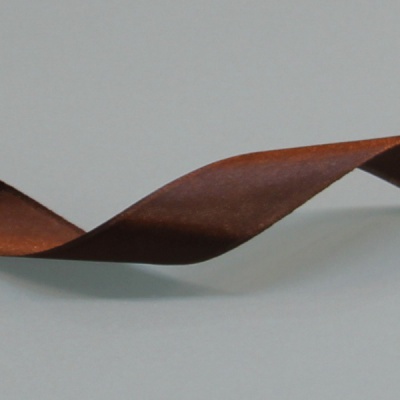 Ленты 3х22, цвет - шоколадный, материал - синтетическое волокно, фото 1 (вид спереди)