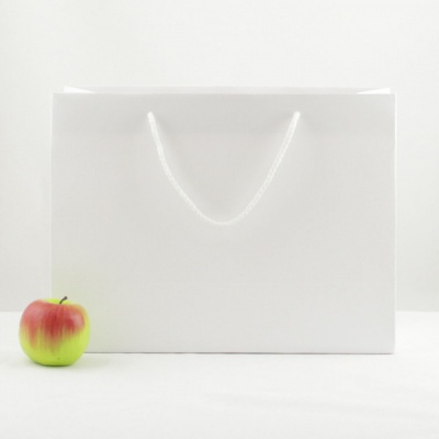 Пакет 40x30x16, белый, меловка