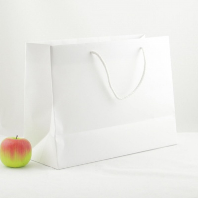 Пакет 40x30x16, белый, меловка