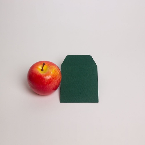 Конверты 9х10, цвет - зеленый, материал - дизайнерская бумага, ламинация - без ламинации, фото 2 
