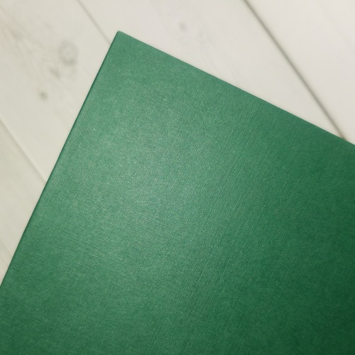 Кашированные коробки 21х6х15см, цвет - зеленый, материал - дизайнерская бумага, ламинация - без ламинации, фото 4 