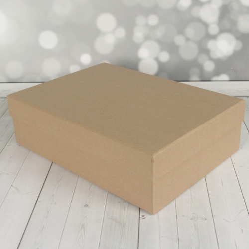 Кашированные коробки 40х12х30см, цвет - коричневый, материал - плотный крафт, ламинация - без ламинации, фото 9 