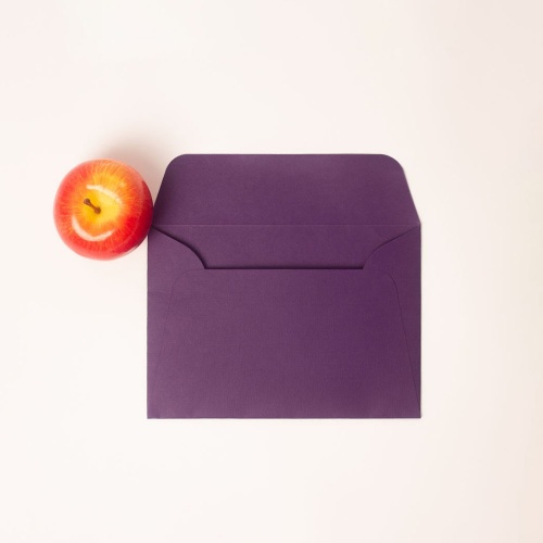 Конверты, 23x16, фиолетовый, дизайнерская бумага