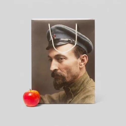 Пакеты бумажные, 30x40x13, белый, мелованная бумага, матовый Дзержинский
