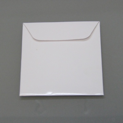 Конверты 9х10, цвет - белый, материал - мелованная бумага, ламинация - глянец, фото 2 