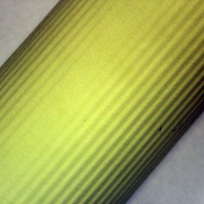 Упаковочная бумага 50х1000, цвет - желтый, материал - тонкий крафт, ламинация - без ламинации, фото 1 (вид спереди)
