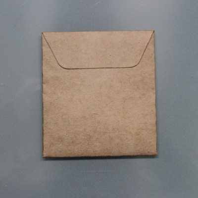Конверт комплиментарный 9x10 коричневый натуральный крафт